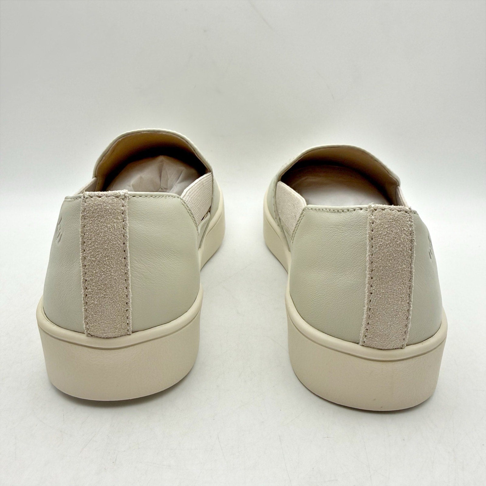 Spenco Womens Parker Low Sneakers US 7.5 M EU 38 Oyster Grey Slip In NIB
