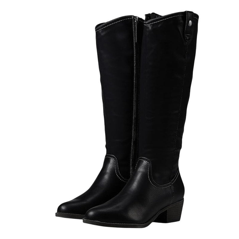 SOUL Naturalizer Womens Zoya Boots US 8 Wide Black Knee High NIB