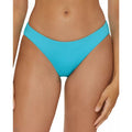 BECCA Women's Garden of Eden Shirred Hipster Bikini Bottom Large Pool Blue NWT