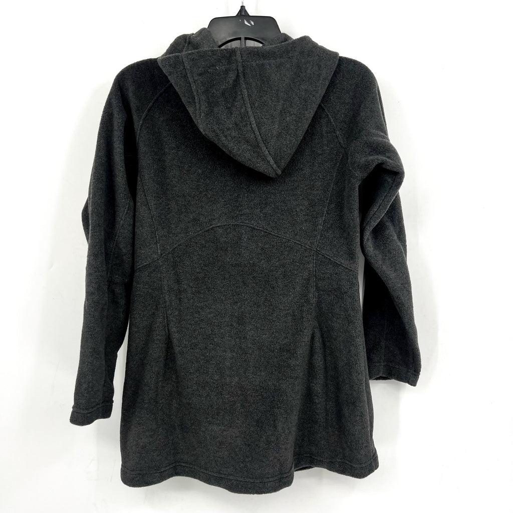 COLUMBIA Womens Benton Springs II Hoodie Jacket Small Dark Gray Full Zip NWOT