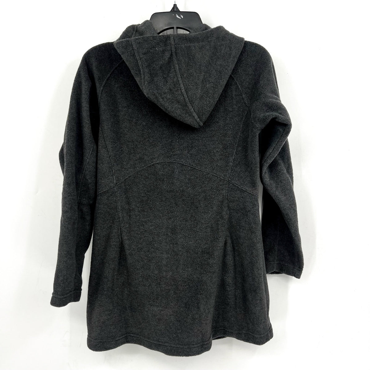COLUMBIA Womens Benton Springs II Hoodie Jacket Small Dark Gray Full Zip NWOT