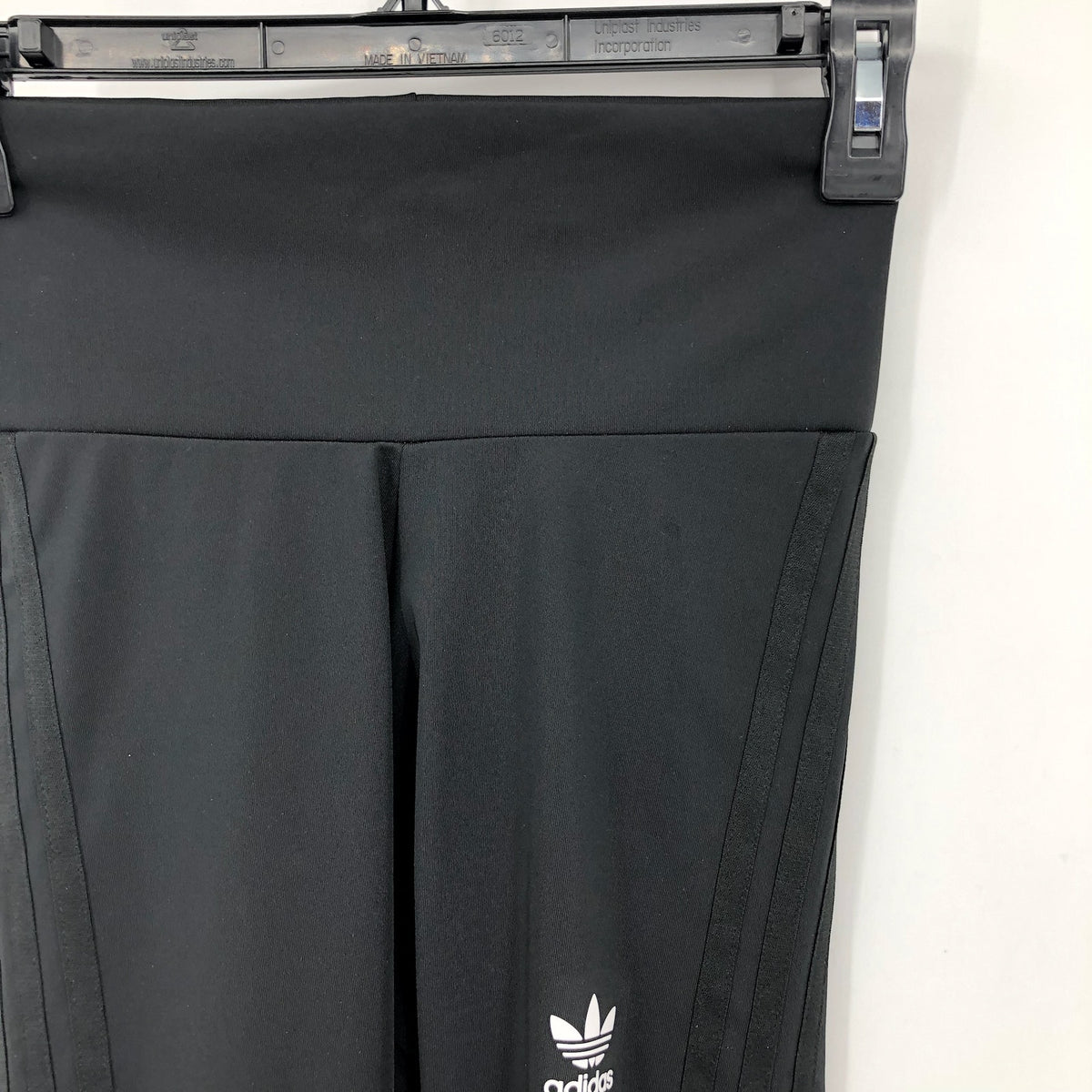 ADIDAS ORIGINALS Women's Adicolor Classics Tonal Leggings XS Black 3-Stripes NWT
