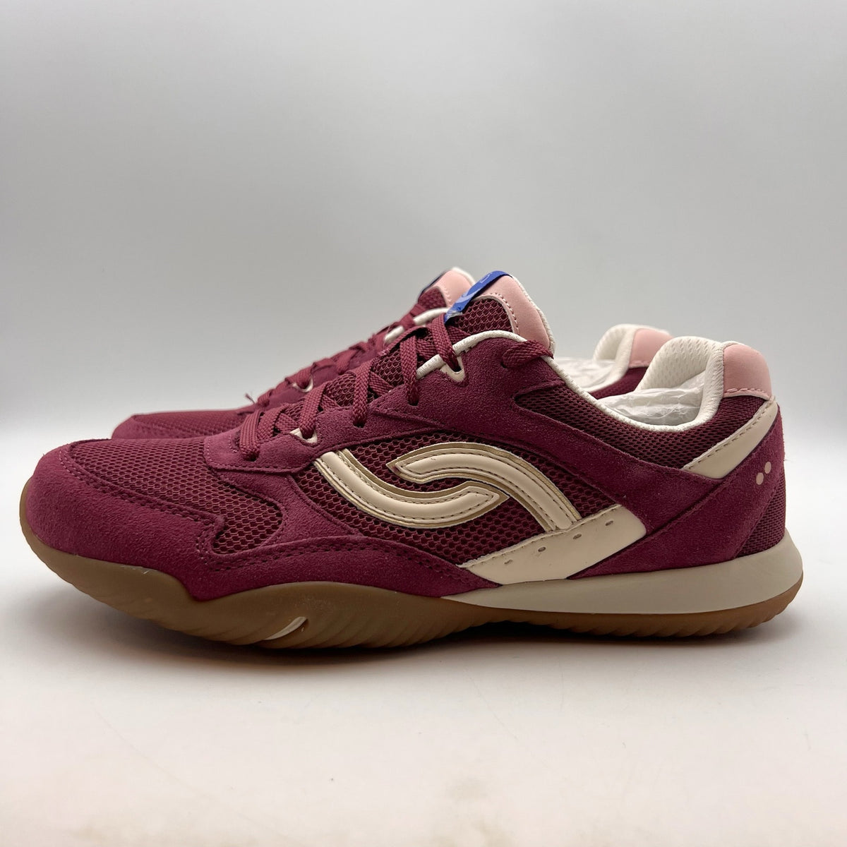 Ryka Womens Candor Casual Sneakers Size 9.5 Wide Berry Pink Purple Suede NWOB