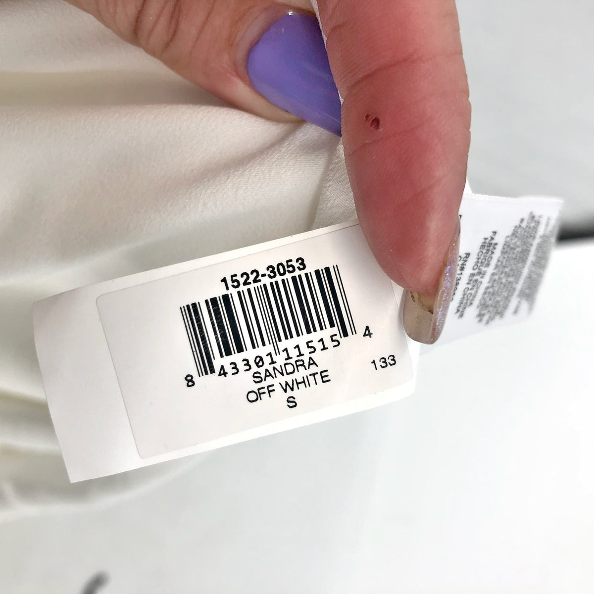 DRESS THE POPULATION Sandra Trumpet Gown Dress Small White Stretch Crepe NWT