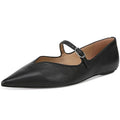 Sam Edelman Womens NOA Mary Jane Flats Size 7 M EU 37 Black Leather NIB