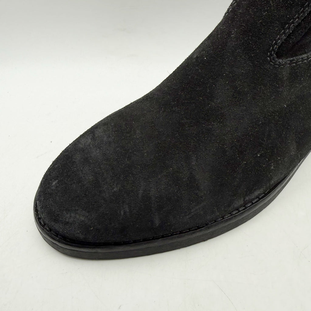 RE/DONE Womens 60s Camarguaise Ankle Boots EU 40 US 10 Black Suede NWOB