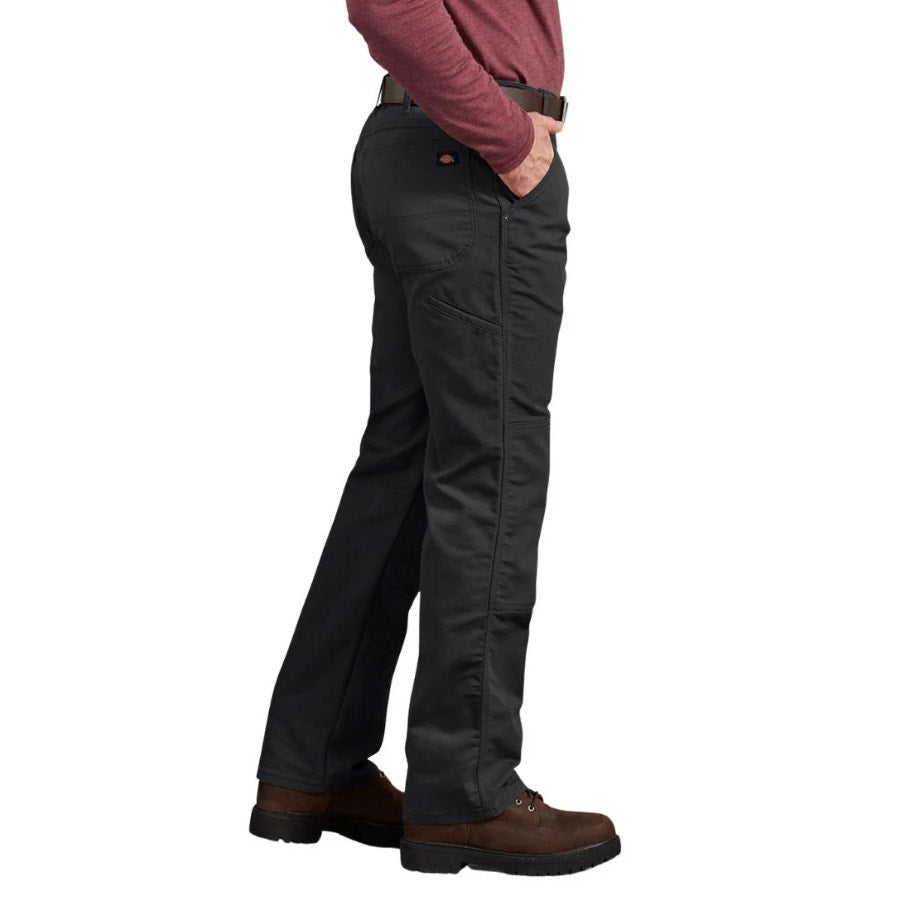 DICKIES Men's Double Knee Regular Fit Duck Work Pant DP903 30x32 Black NWT