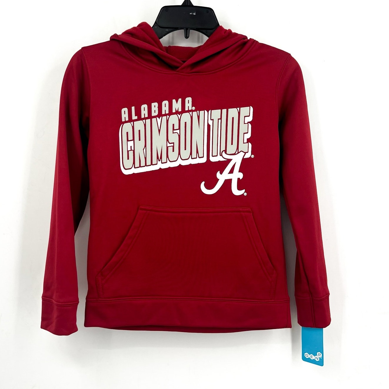 GEN 2 Youth Alabama Crimson Tide Hoodie Small Dark Red Sweatshirt NWT