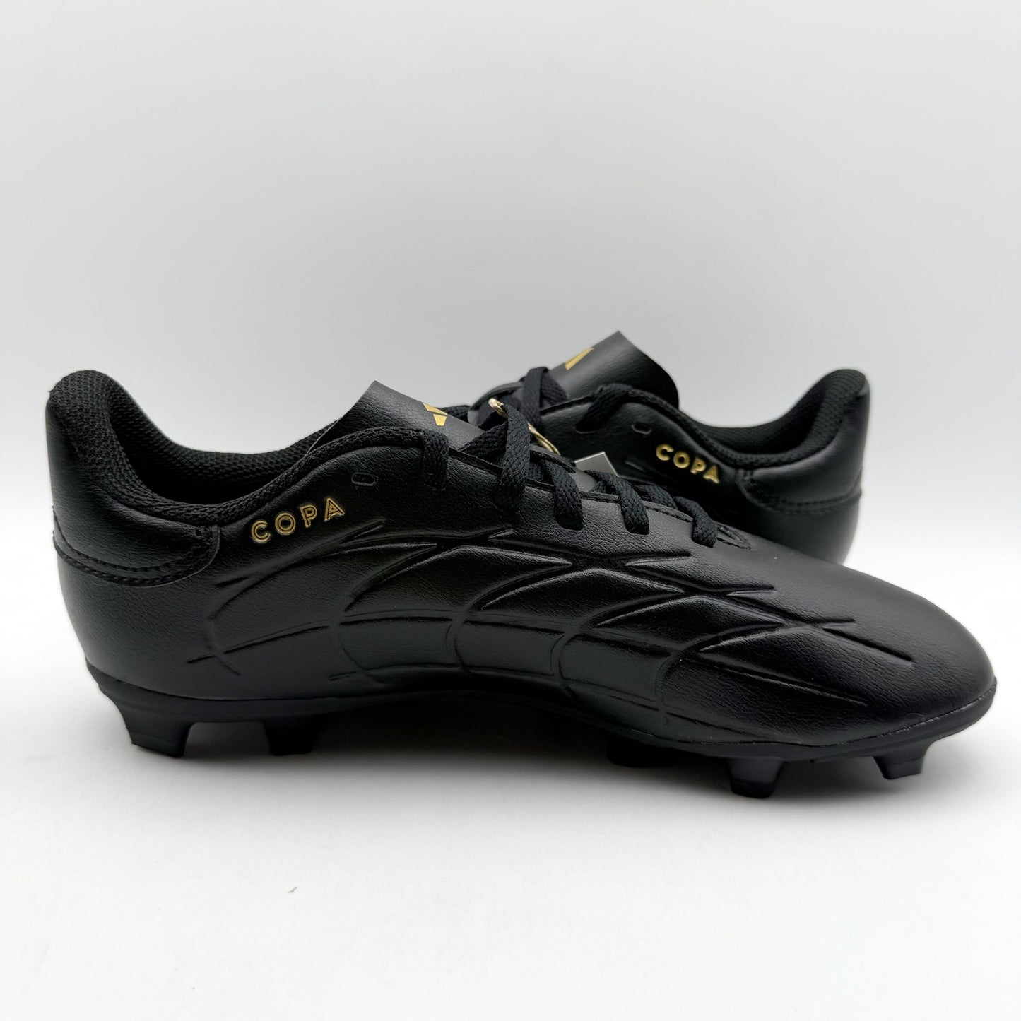 Adidas Kids Copa Pure II Club Football Cleats US 6 Black Gold Athletic NIB