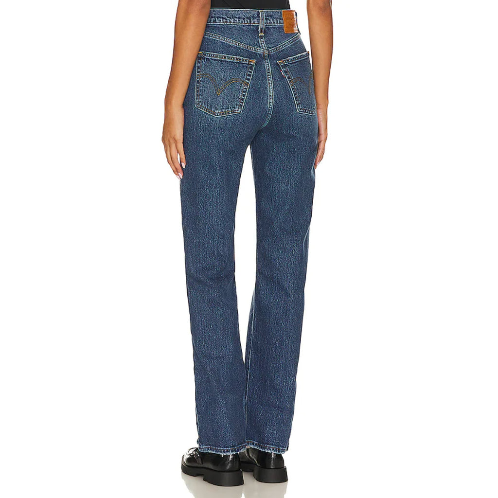 Levi's Womens Ribcage Straight Jeans 30x32 SIZE 10 Valley View 790780007 NWT