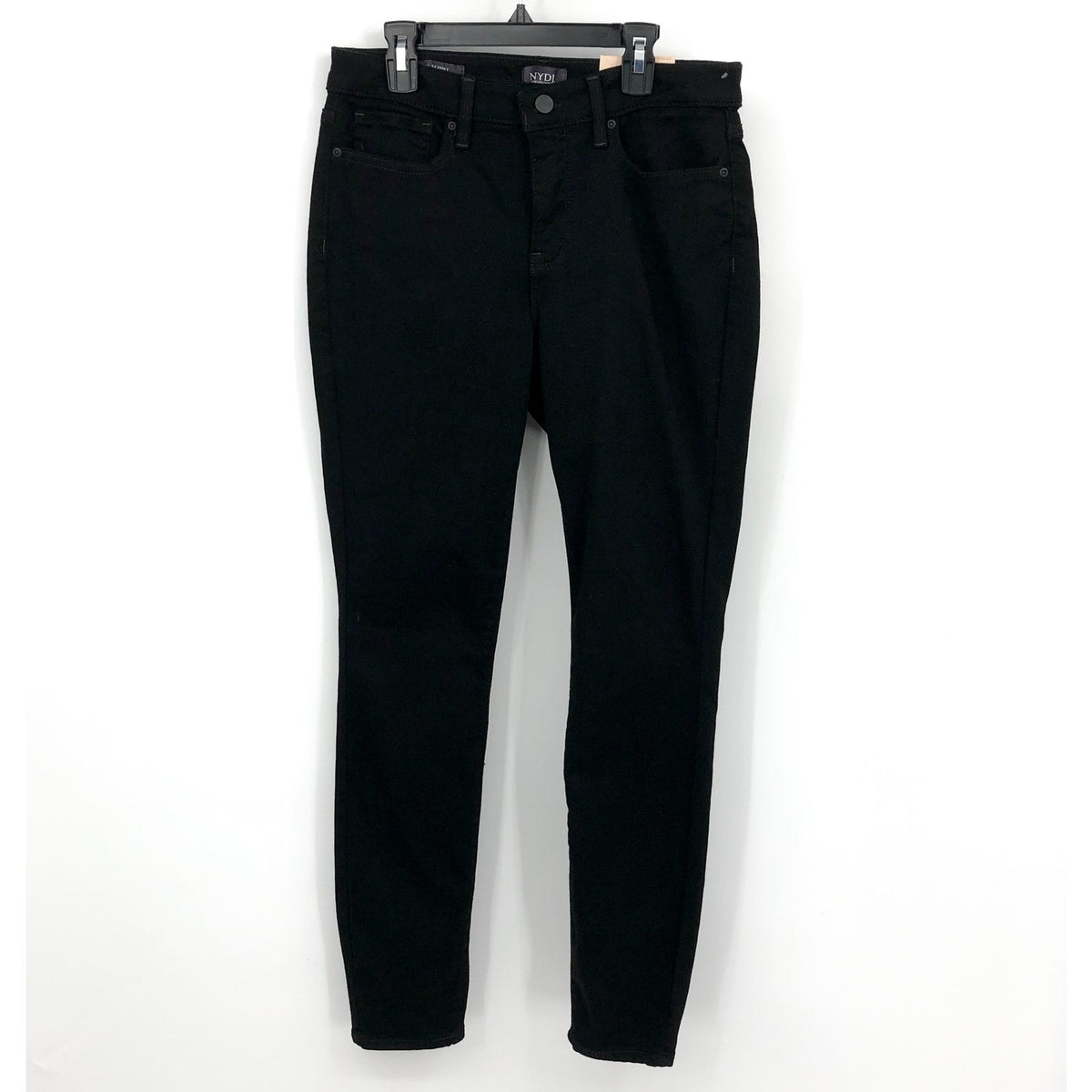 NYDJ Women's Ami Skinny Jeans Size 6 Black High Rise Lift Tuck Technology NWT