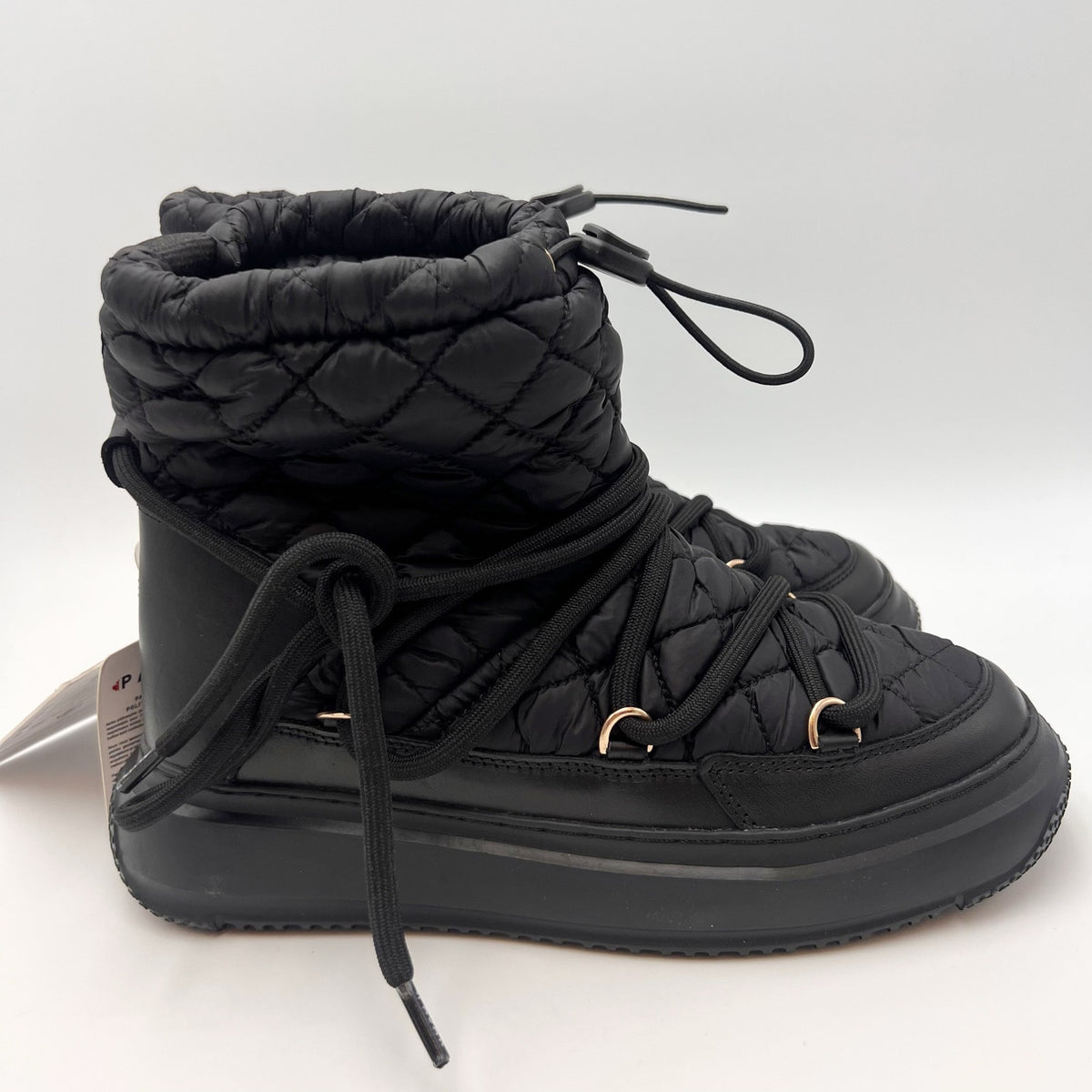 Pajar Canada Womens Gravita Ankle Snow Boots Size 8.5 Black Waterproof NWOB