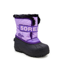 SOREL Snow Commander Boots Toddler Girls 5 Gumdrop Purple Black Waterproof NIB