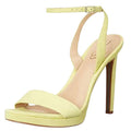 Sam Edelman Womens Jade Heeled Sandals Size 10 M Kiwi Green Suede NWOB