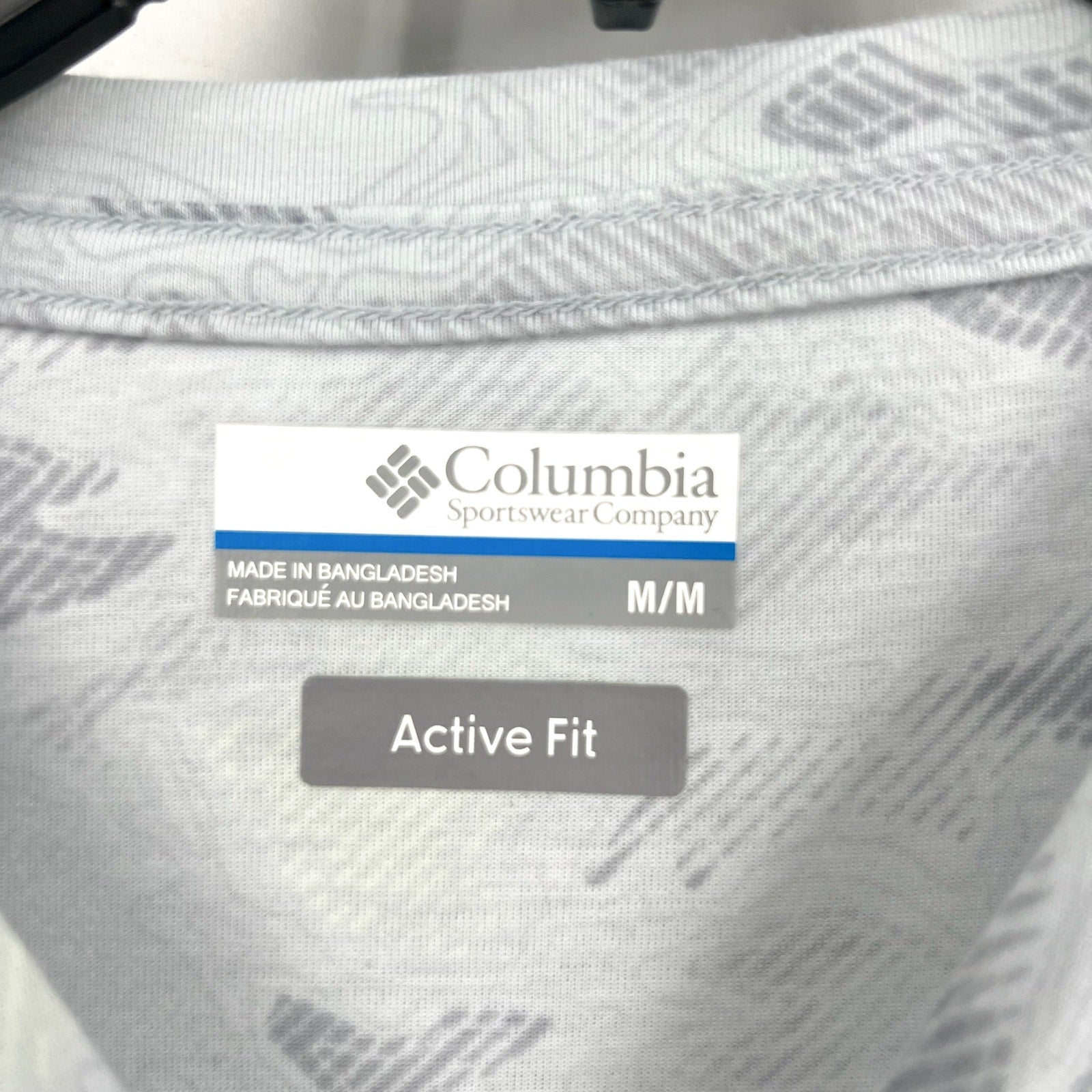 COLUMBIA PFG Uncharted Knit Long Sleeve T-Shirt Medium Cirrus Grey Waters NWT
