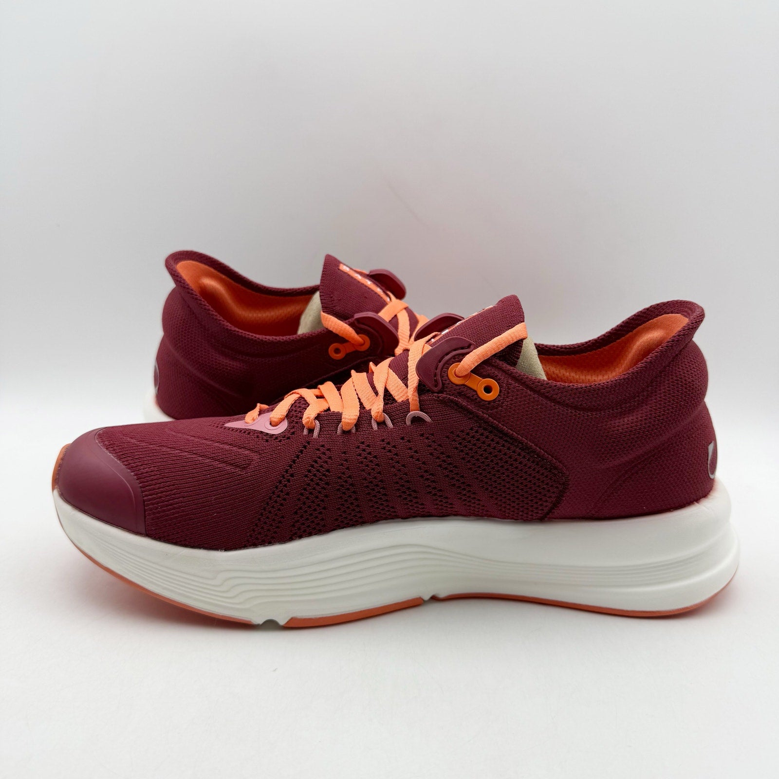 Saysh Womens The Felix Runner Athletic Shoes Size 9.5 Red Orange NIB