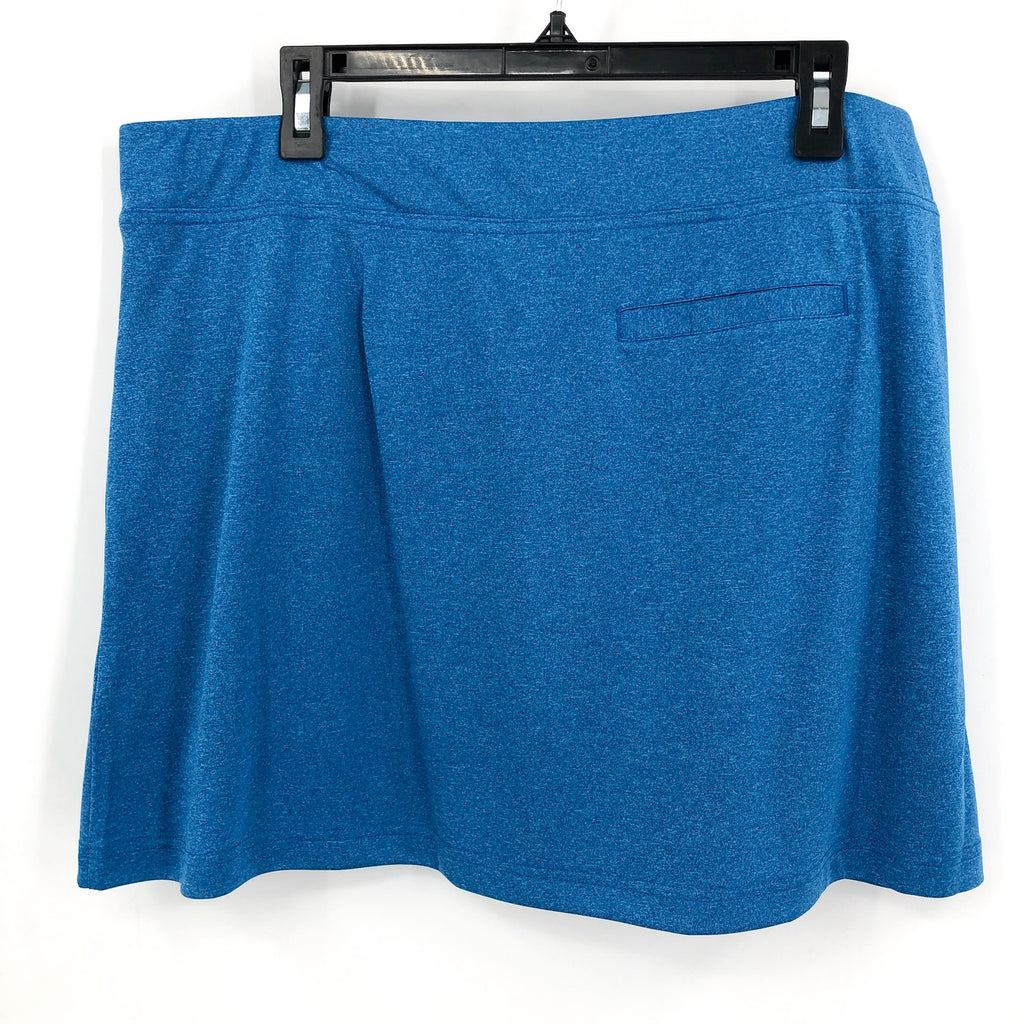 CALLAWAY Women's Opti Dri TrueSculpt Golf Skort XL Baleine Blue Heather NWT