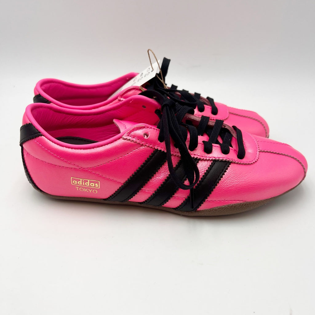 Adidas Womens Tokyo Casual Sneakers Size 6 Pink Black NWOB