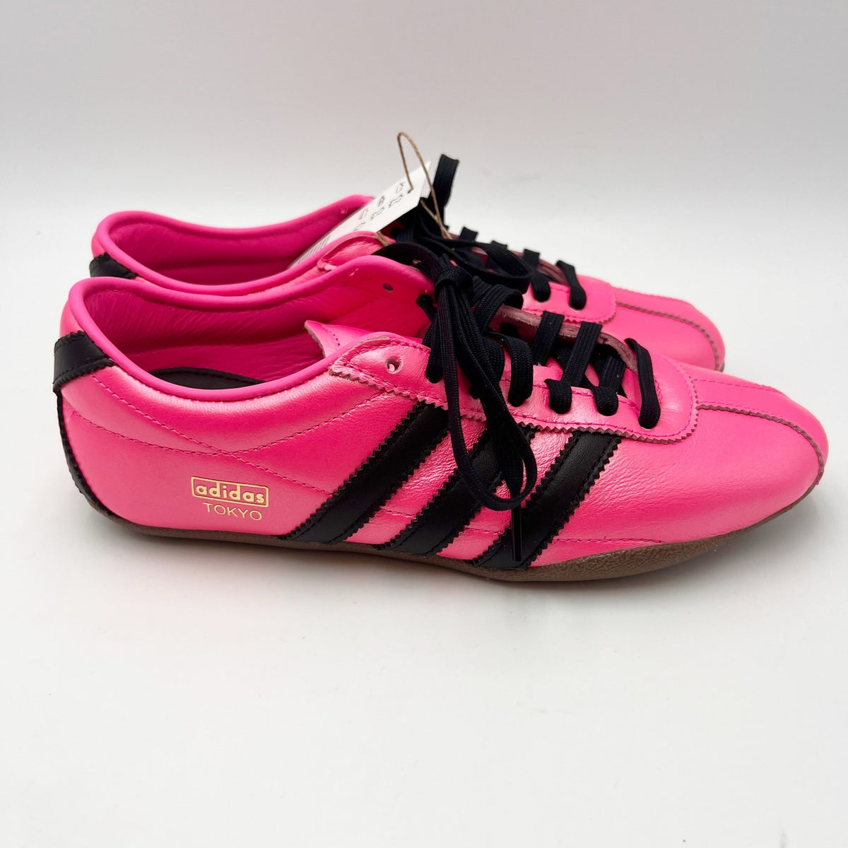 Adidas Womens Tokyo Casual Sneakers Size 6 Pink Black NWOB