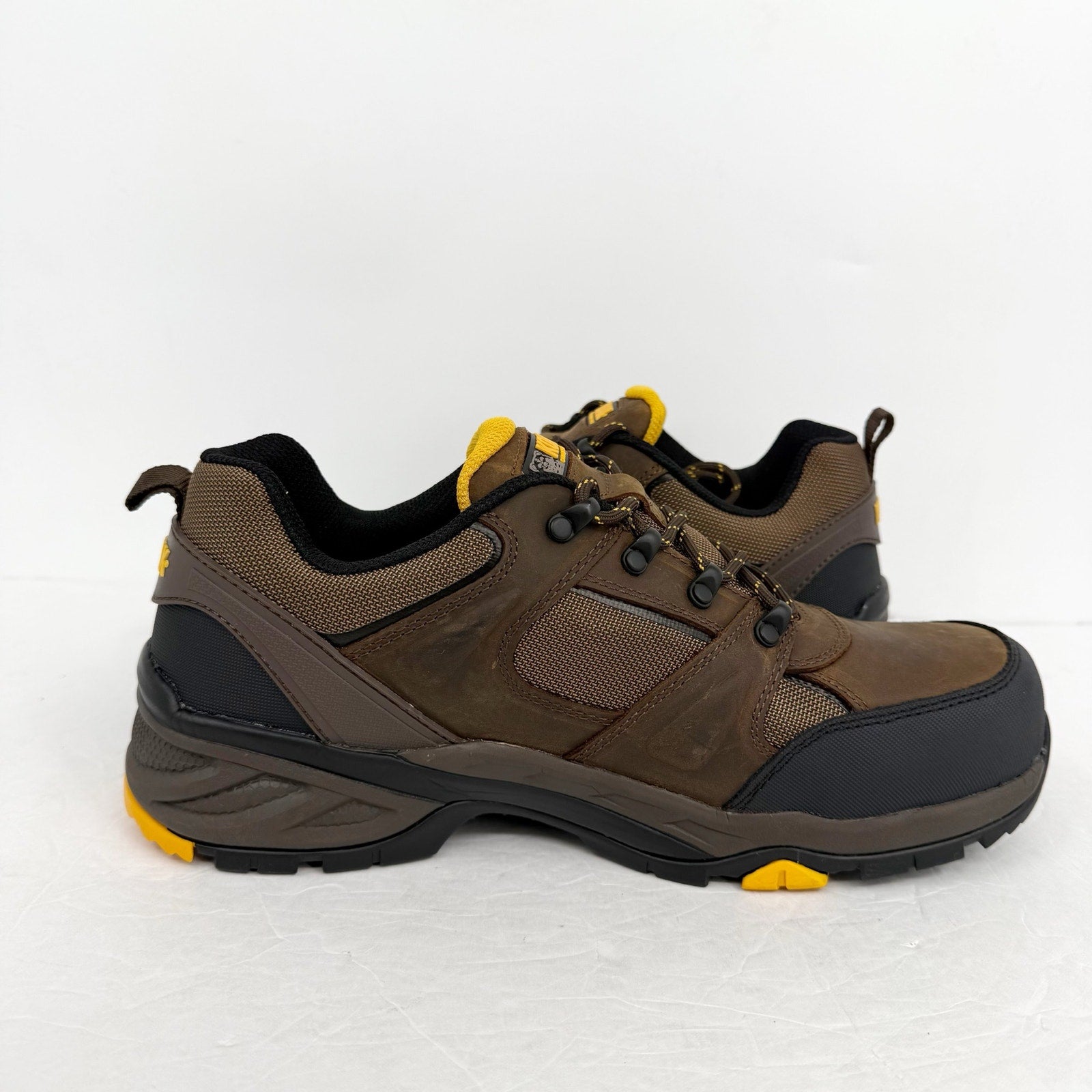 Kodiak Mens Rapid Work Sneakers US 11 Brown Leather WP Comp Toe EH NIB