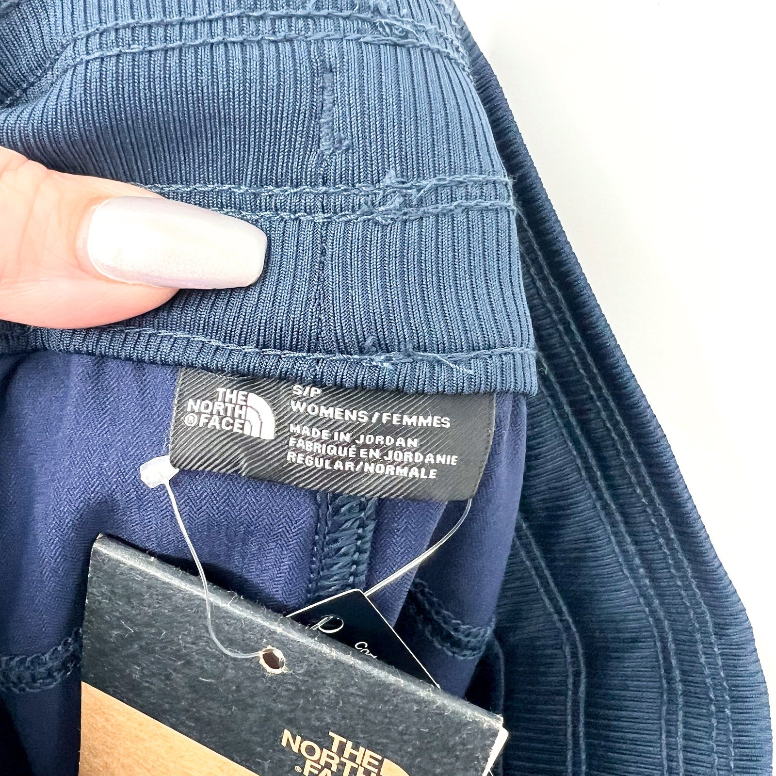 THE NORTH FACE Womens Aphrodite 2.0 Pants Small Navy Blue Casual Hiking UPF NWT