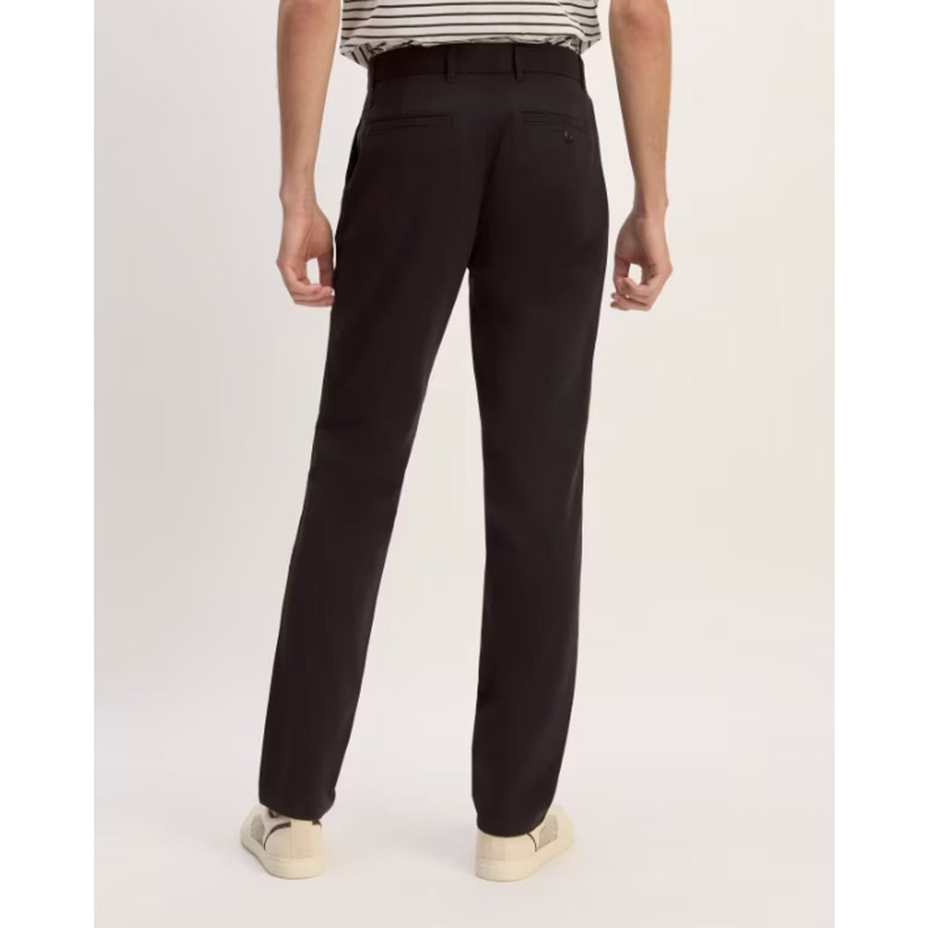 EVERLANE Mens Performance Chino Pants 36x34 Black Uniform Flat Front NWT