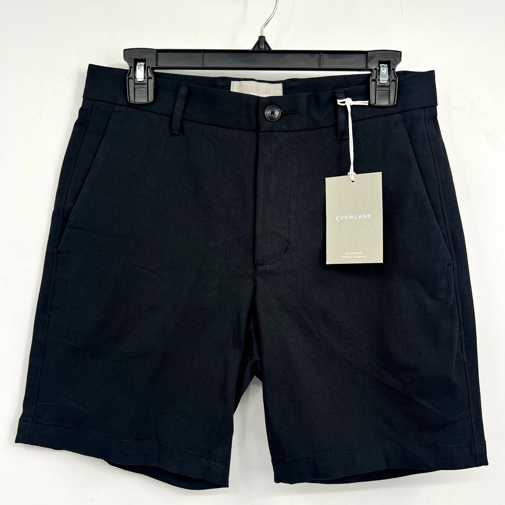 EVERLANE Men's The 7" Performance Chino Shorts Size 30 Black NWT
