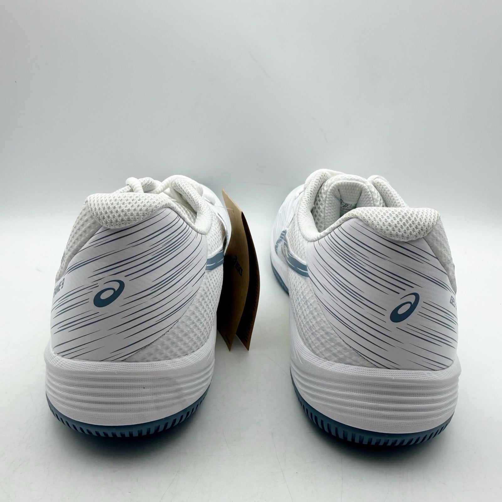ASICS Mens GEL-Game 9 Athletic Shoes US 10 EU 44 White Blue Tennis Court NWOB
