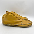 RE/DONE Womens Metal Oxford Shoes EU 37 US 7 Light Brown Yellow Leather NWOB