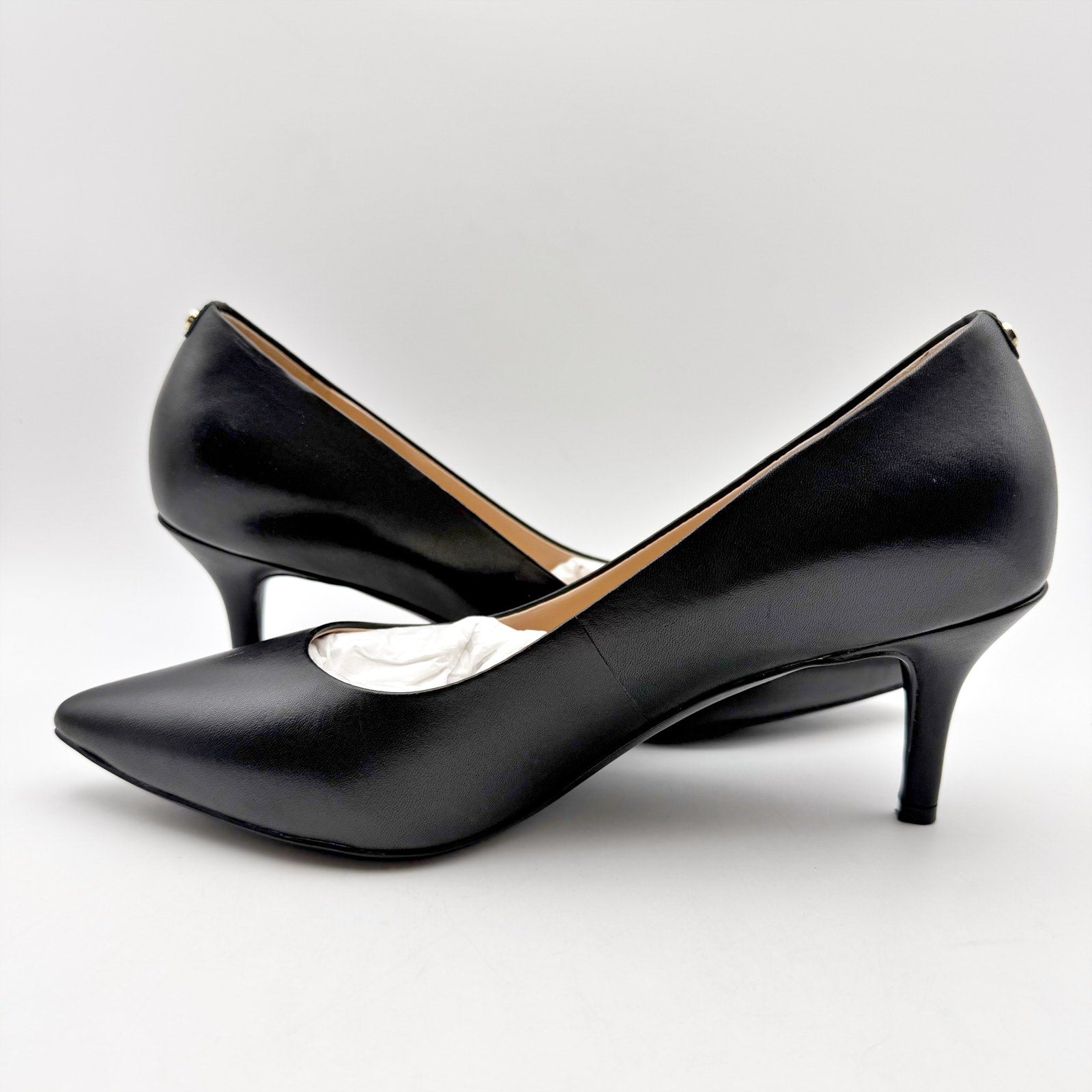 Cole Haan Womens Go-to Park Pumps Size 8.5 EU 39 Black Leather 65 mm Heels NIB