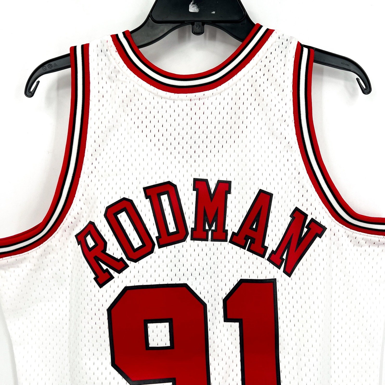 MITCHELL & NESS Rodman 1997-98 Chicago Bulls Swingman Jersey Medium White NWT