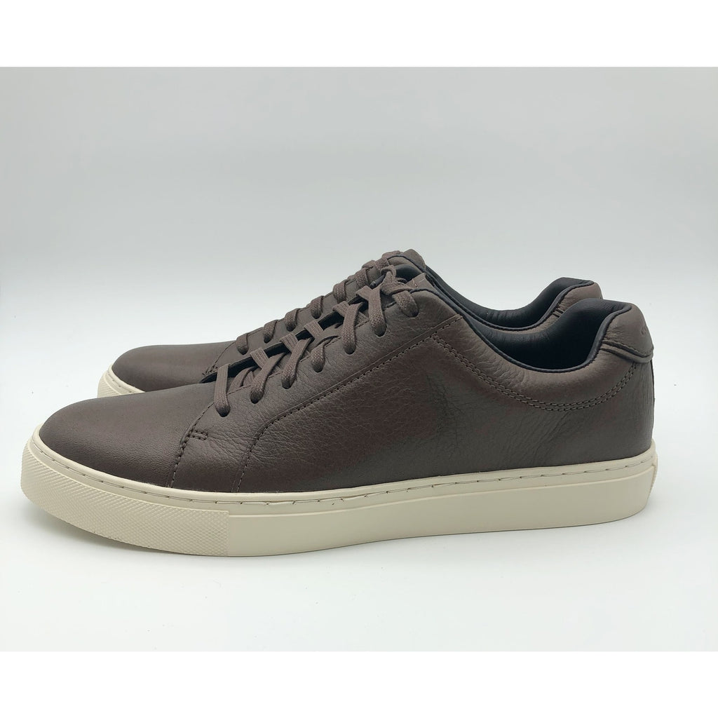 Cole Haan Mens Jensen Low-Top Casual Sneakers Size 11 EU 44 Brown Leather NIB