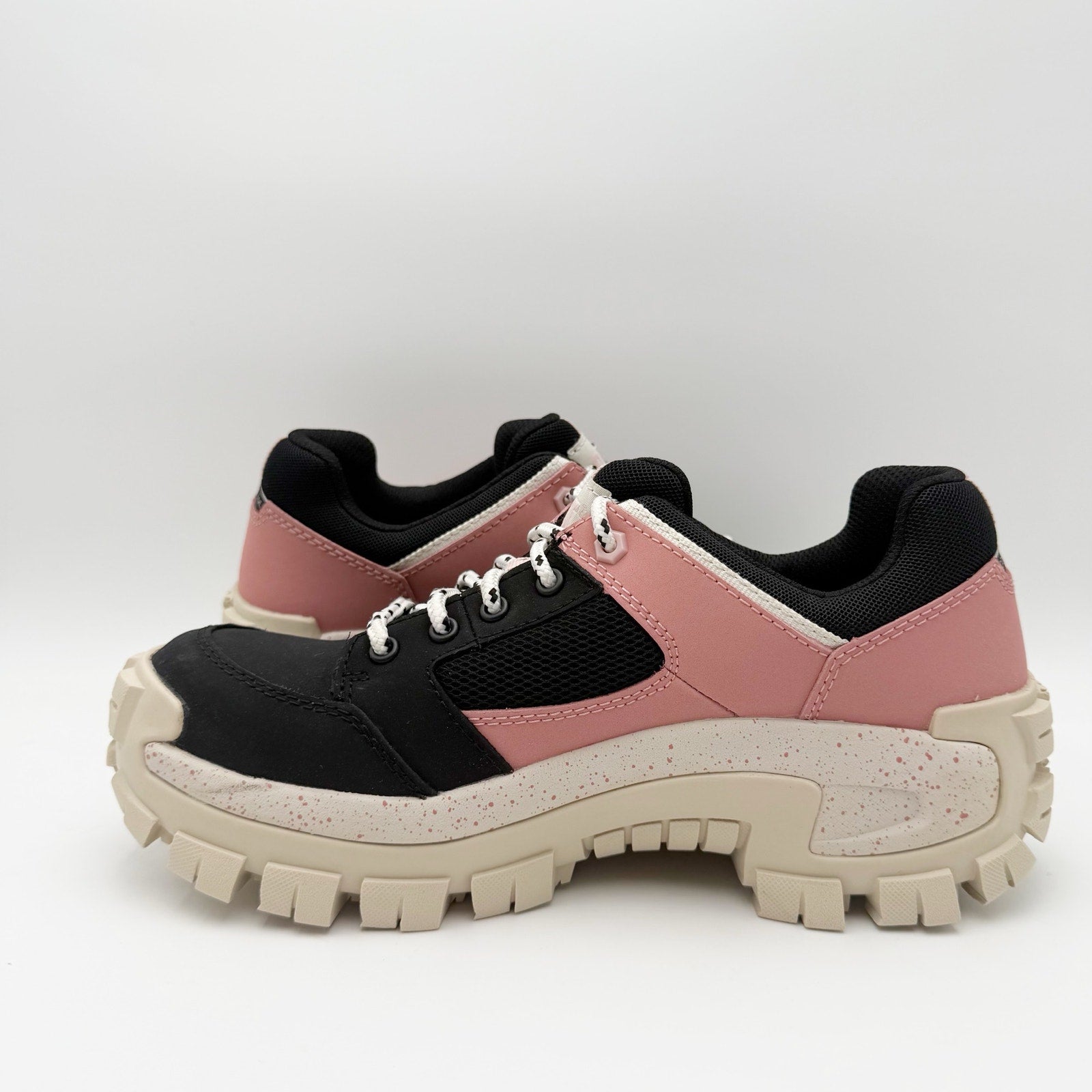 Caterpillar Womens Invader Sport CT Work Sneakers Size 9 M Black Pink SR NWOB
