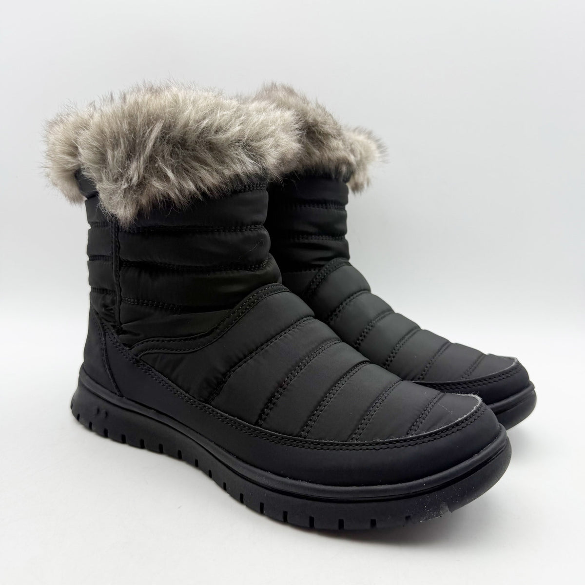 Ryka Womens Suzy Winter Boots Size 5.5 M EU 35.5 Black Water Repellent NIB