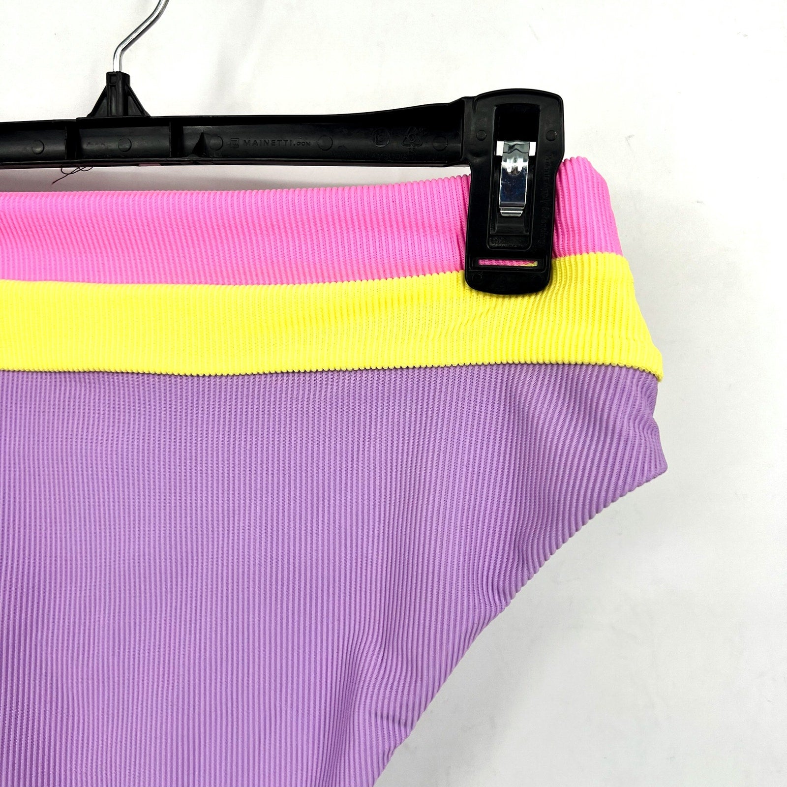 BEACH RIOT Heidi Bikini Bottom Medium Purple Sublime Spring High Waisted NWT