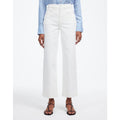MADEWELL Womens Perfect Vintage Wide-Leg Crop Jeans Size 29 US 8 White NT995 NWT
