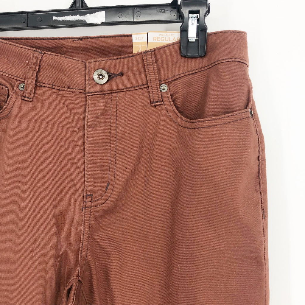 PRANA Womens Kayla Skinny Jeans 27x32 US 4 Brown Manzanita High Rise Stretch NWT