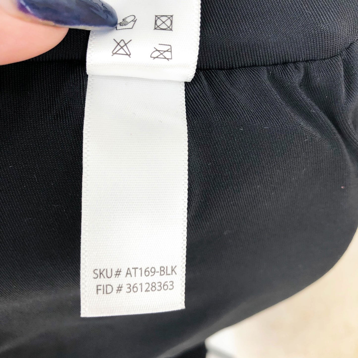 ANDIE SWIM The Scala Bikini Top Size Medium Black Bandeau Strapless