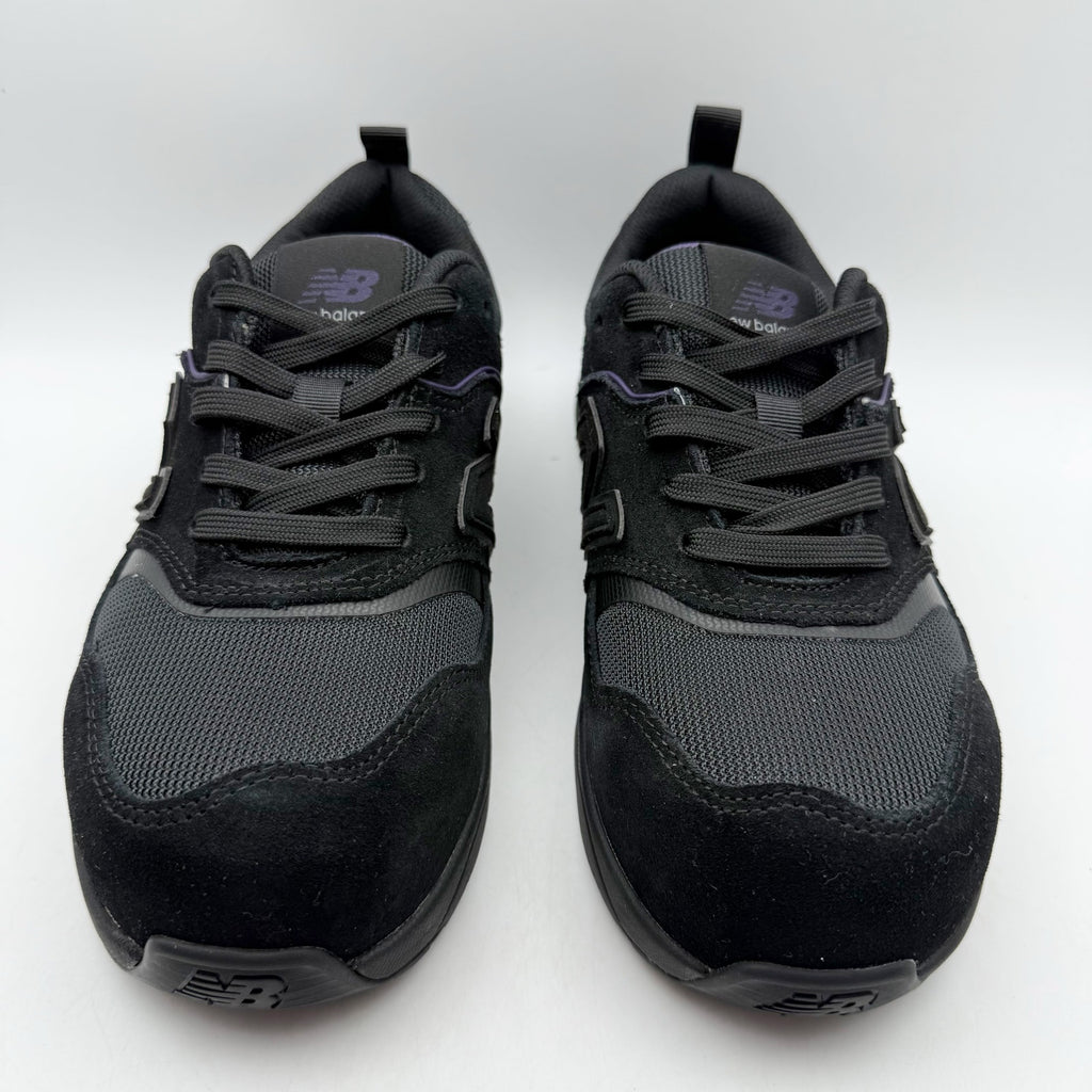 New Balance Womens Elite Lite Work Shoes US 7.5 Black Purple CT SR Sneakers NIB
