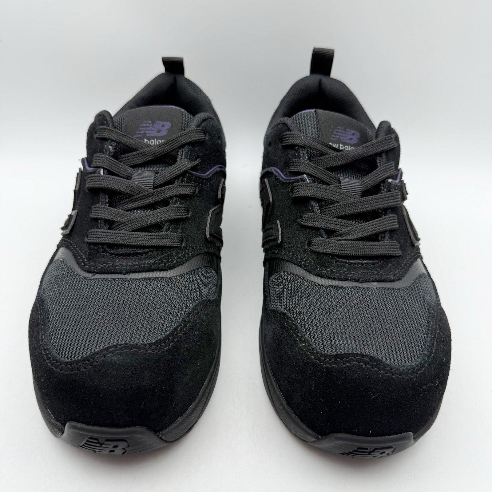 New Balance Womens Elite Lite Work Shoes US 7.5 Black Purple CT SR Sneakers NIB