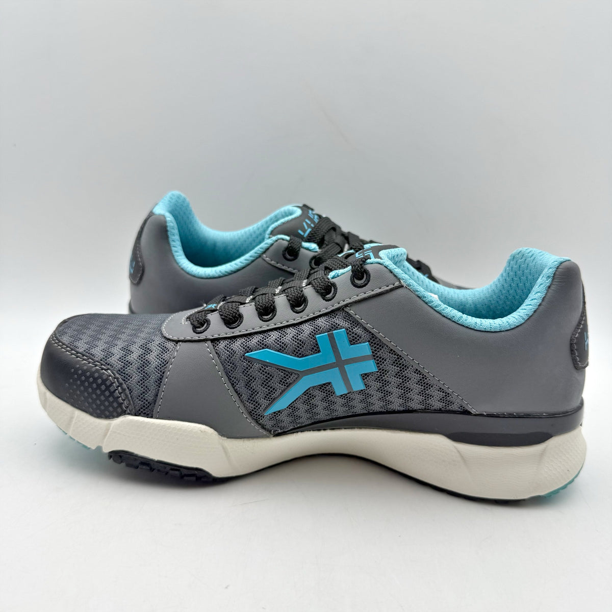 Kuru Womens Quantum Walking Sneakers Size 11.5 WIDE White Blue Athletic NWOB
