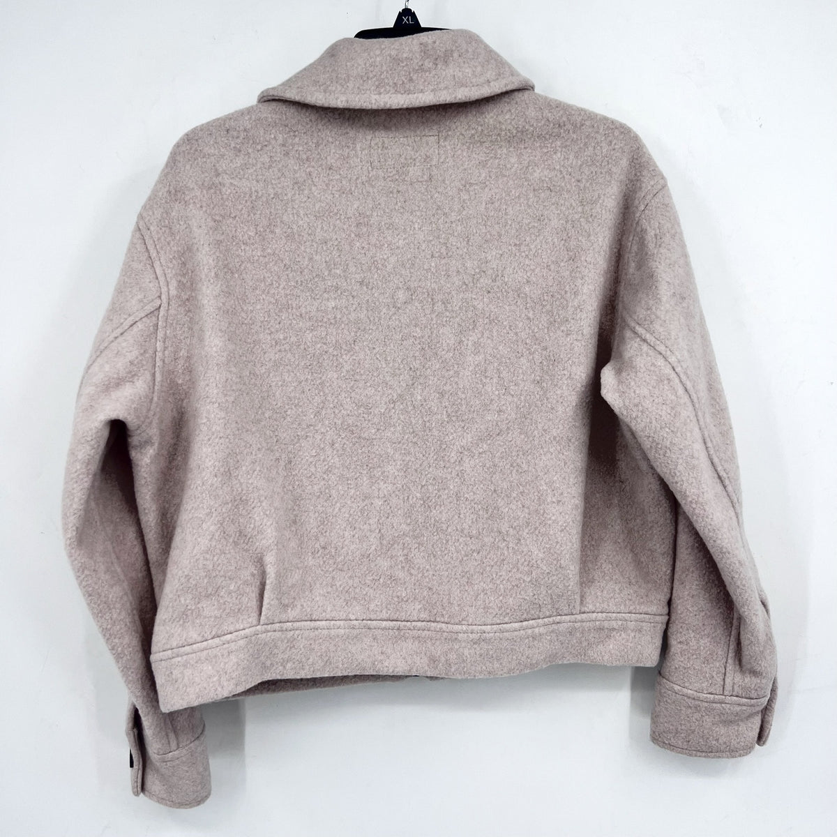 Everlane Womens The Wool Mackinaw Jacket Small Oatmeal Beige NWT