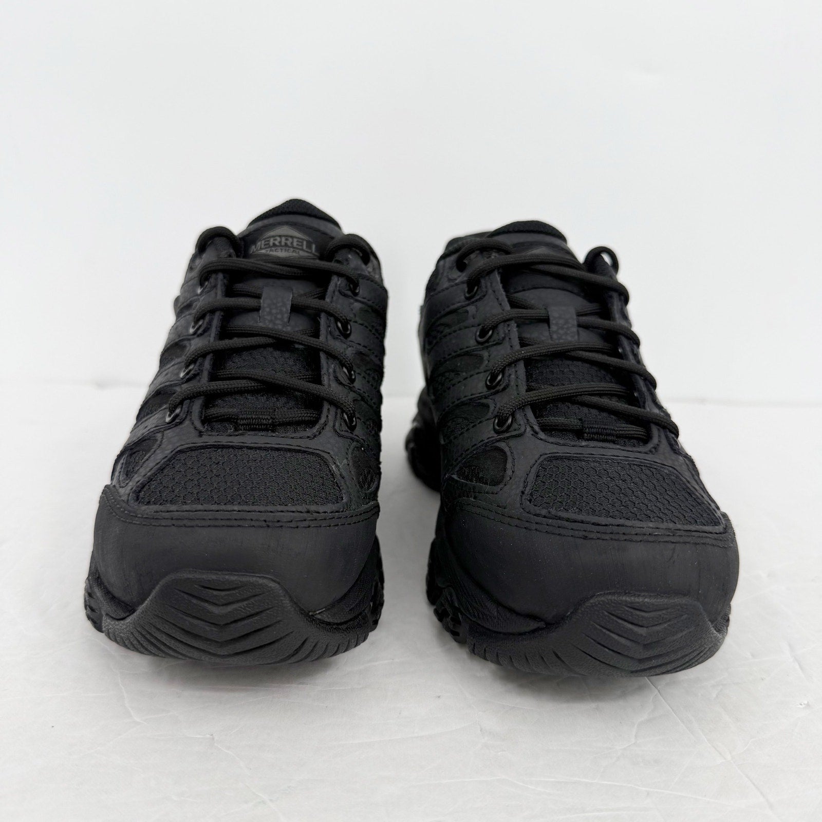 Merrell Moab 3 Tactical Work Sneakers Mens 4 Womens 5.5 wide Black Leather NIB