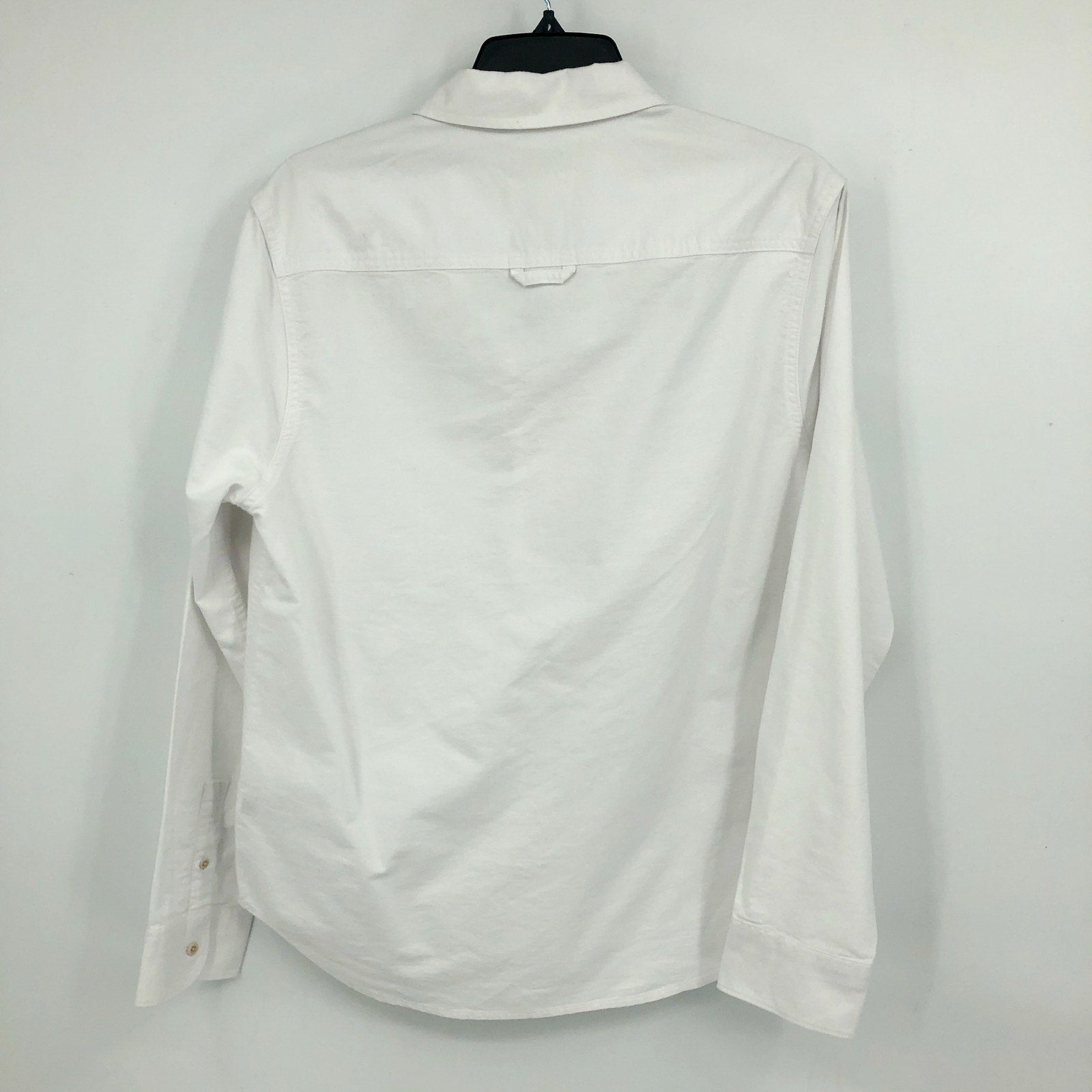 MADEWELL Men's The Vintage-Worn Oxford Shirt XS White Lighthouse NJ710 NWT