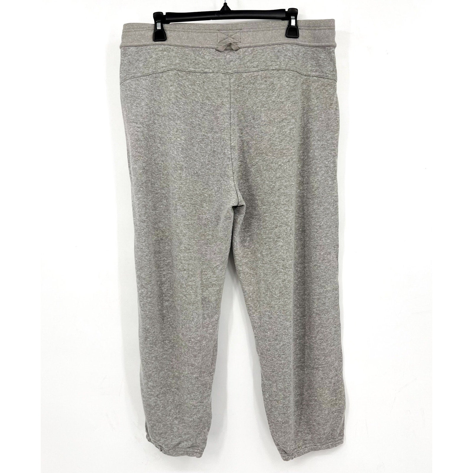 PRANA Women's Cozy Up Ankle Joggers XL Heather Grey Sweatpants NWT