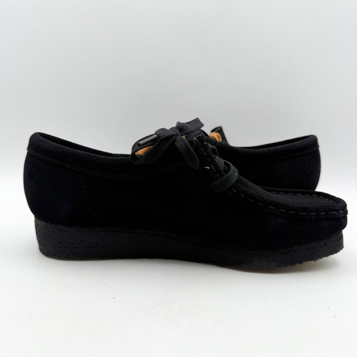 CLARKS Mens Wallabee Boot US 13 M EU 47 Brown Suede Leather NIB