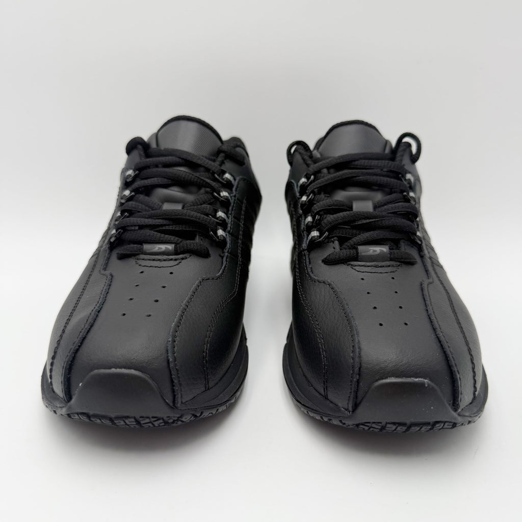 Dr. Scholls Womens Kimberly Work Sneakers Size 6.5 Wide Black Leather SR NIB
