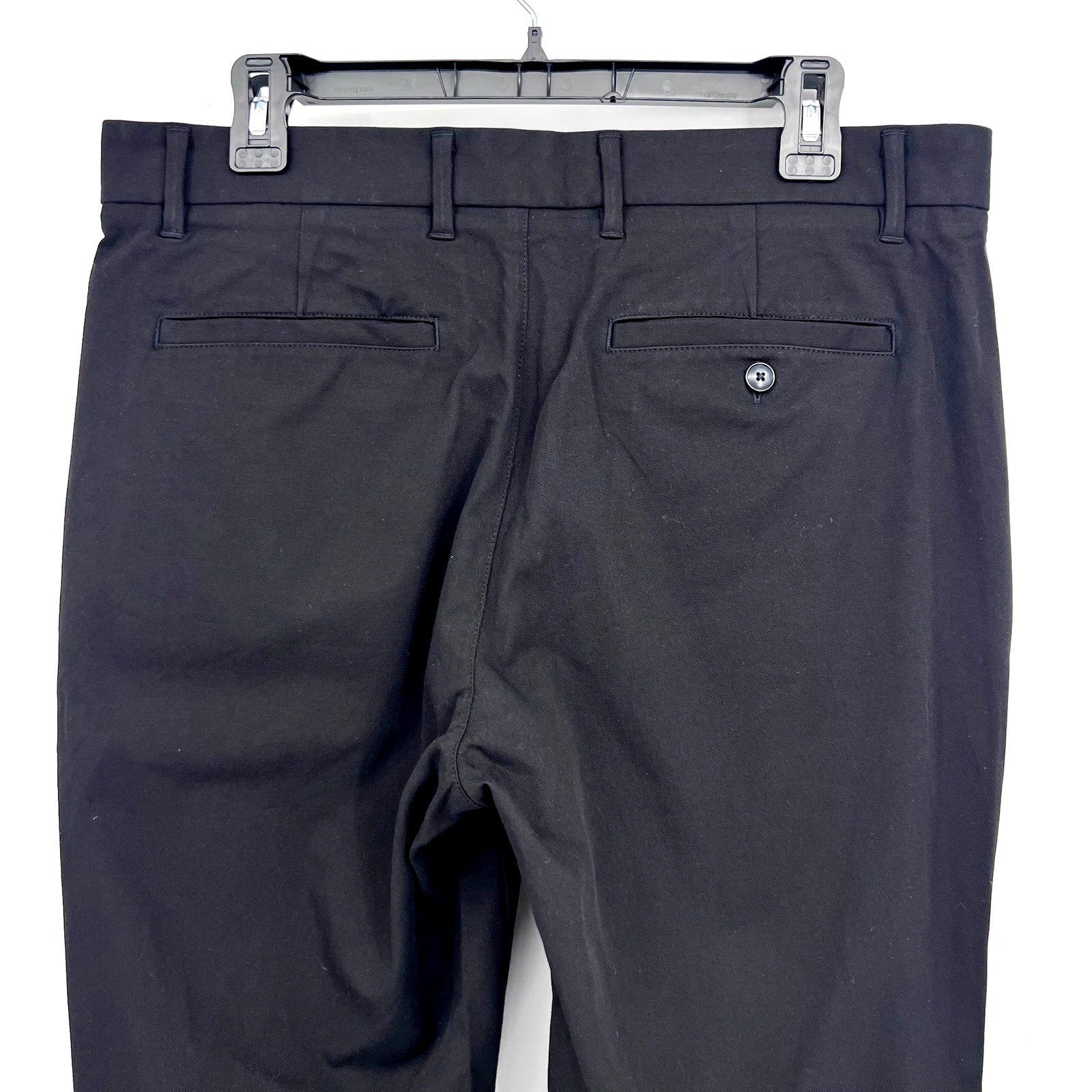 EVERLANE Men's Uniform The Performance Chino 34x30 Black Pants NWT