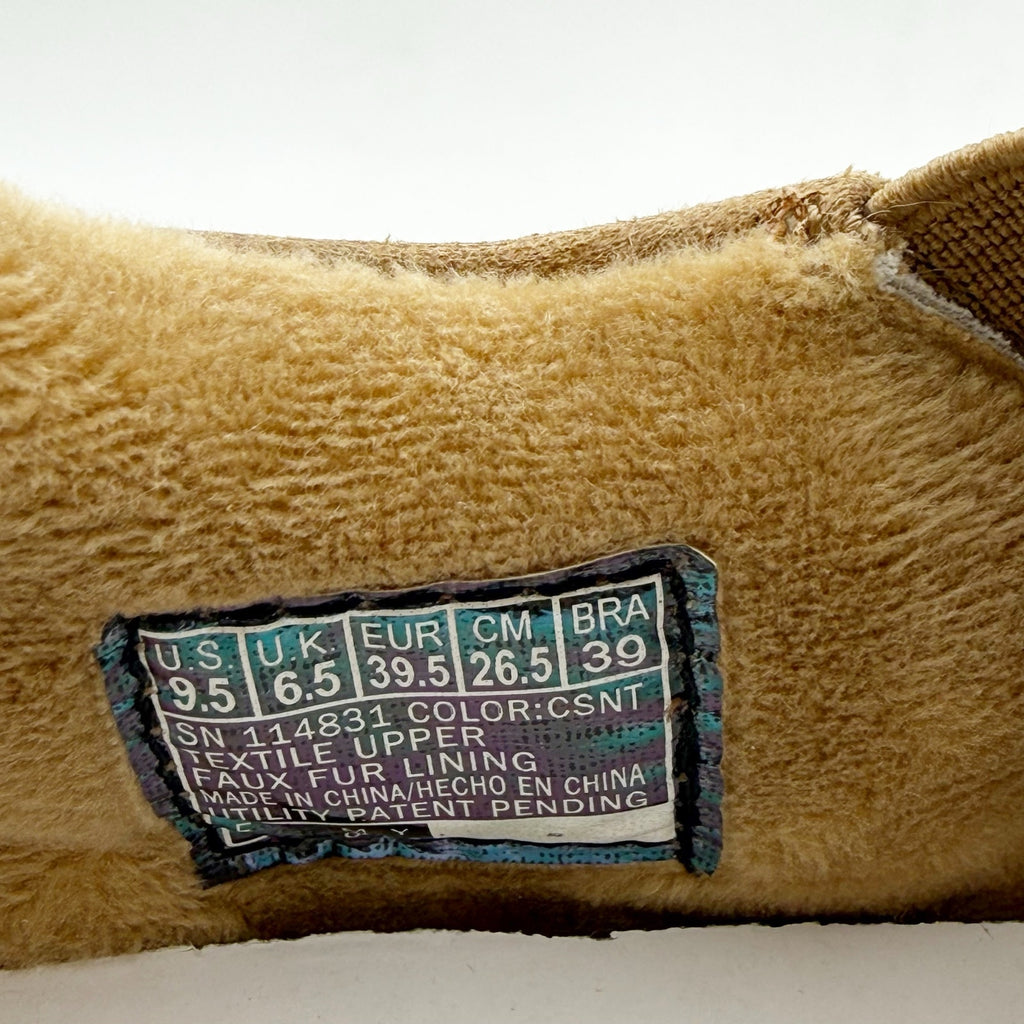 Skechers BOBS Womens Slip-Ins Skipper Wave Stay Snug Shoes US 9.5 Brown NWT