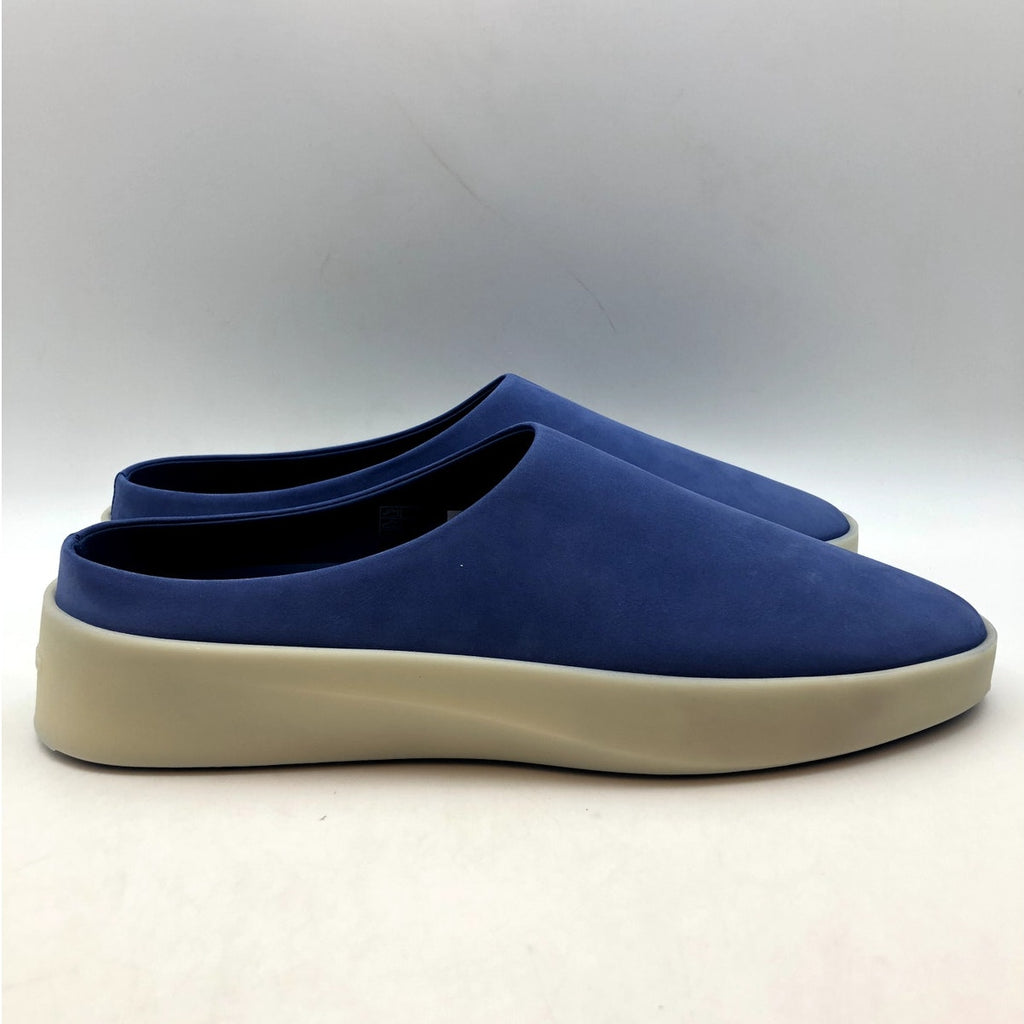 Wolf & Shepherd Cruise Mule Slip On Shoes MENS 7.5 WOMENS 9 Blue Leather NIB